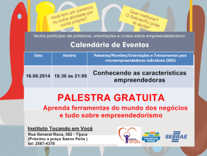 sebrae inicio 16.09.14
